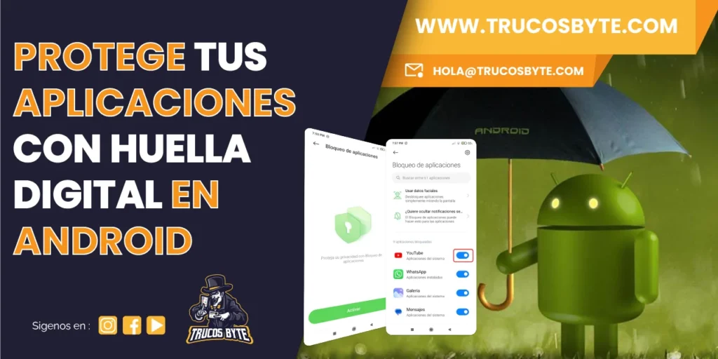 4 formas de proteger tus aplicaciones con huella digital en Android