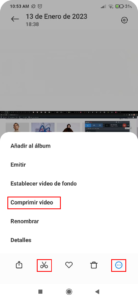 Cómo reducir el tamaño de un video en Android Cómo reducir el tamaño de un video en Android