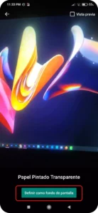 Cómo colocar la pantalla transparente en tu móvil