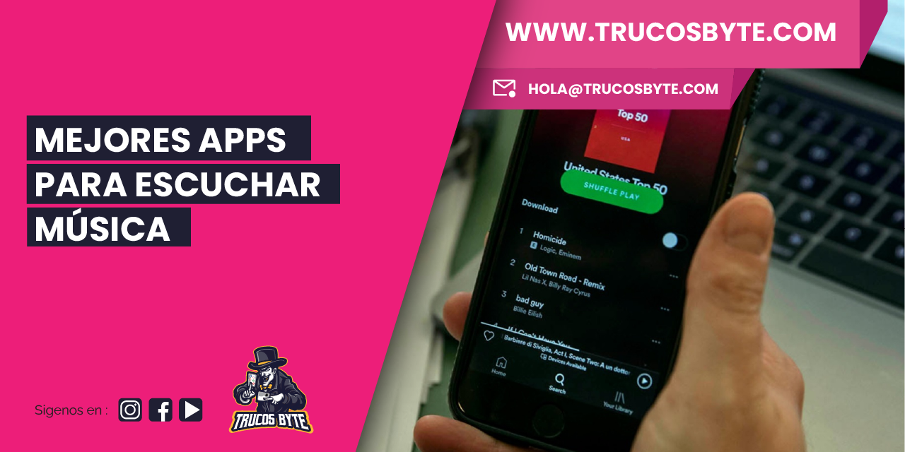 Mejores Apps para Escuchar Música