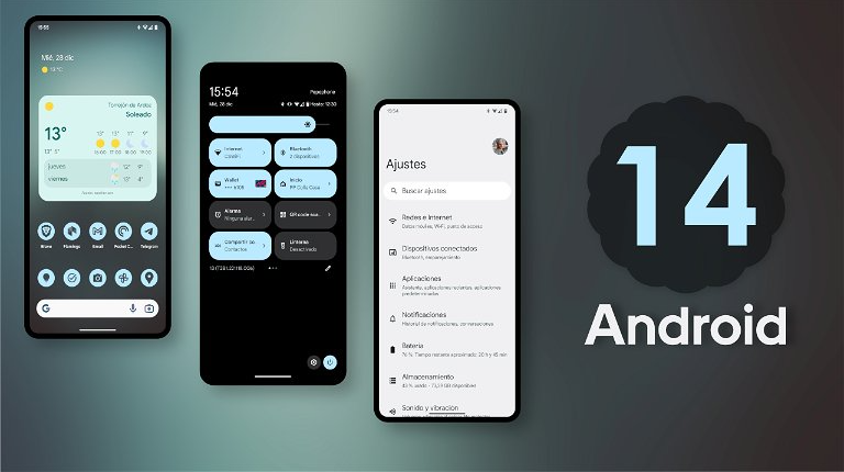 Beta Android 14 llaga con mejoras